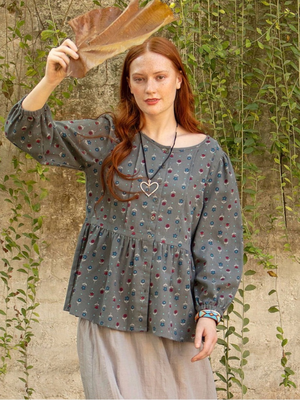 Gudrun Sjoden Tristan organic cotton Blouse Small